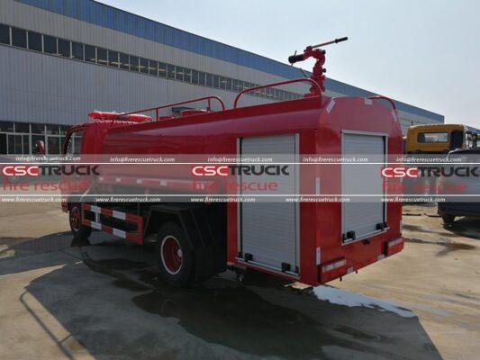 Fire Engine With Tank 4500L Mobile Water Tank Fire Engine - Fire Rescue Truck