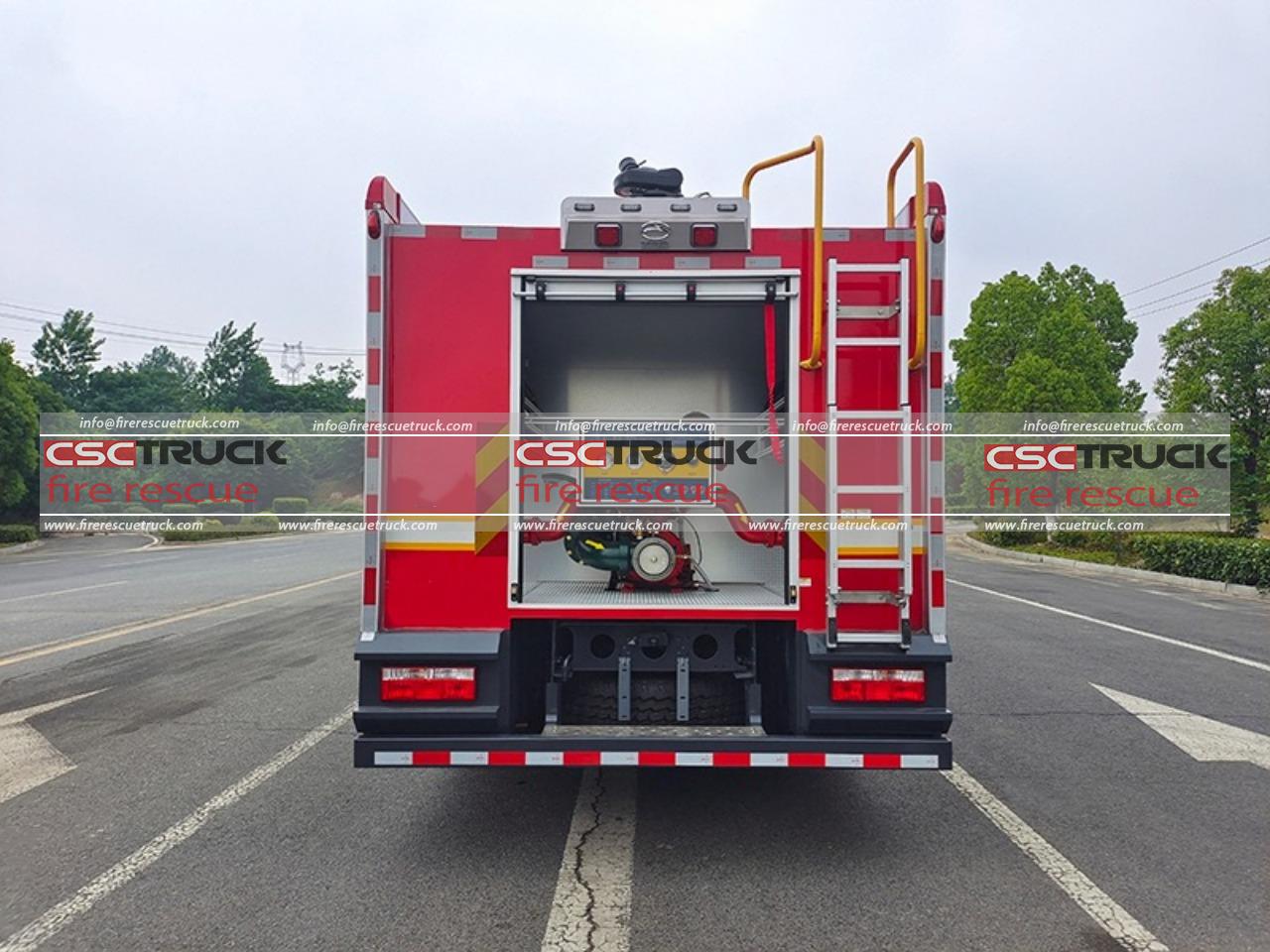 6 CBM Water Foam Tanker Fire Truck (4) 6 CBM Water Foam Tanker Fire Truck (4)