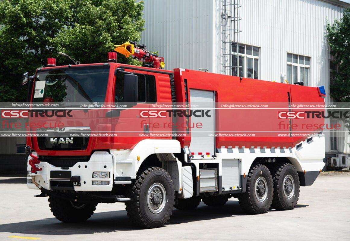 6WD 11000 Liters MAN ARFF Fire Truck