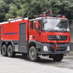 ARFF Vehicle Types and Functions: A Full Breakdown for Worldwide Airport Operations 6x6 SHACMAN X3000 Airport Fire Truck (2)