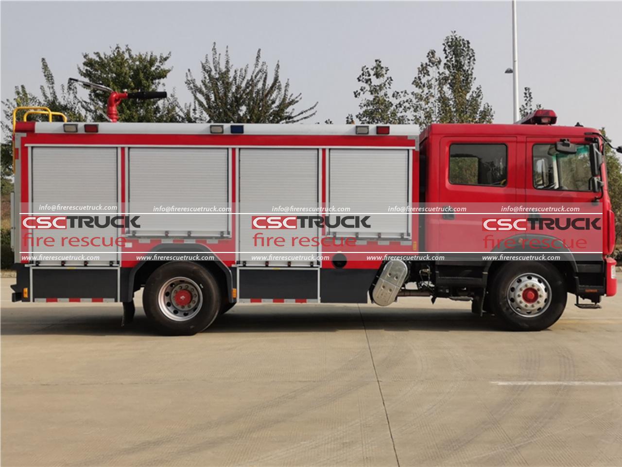 7ton Water Foam Fire Truck (4) 7ton Water Foam Fire Truck (4)