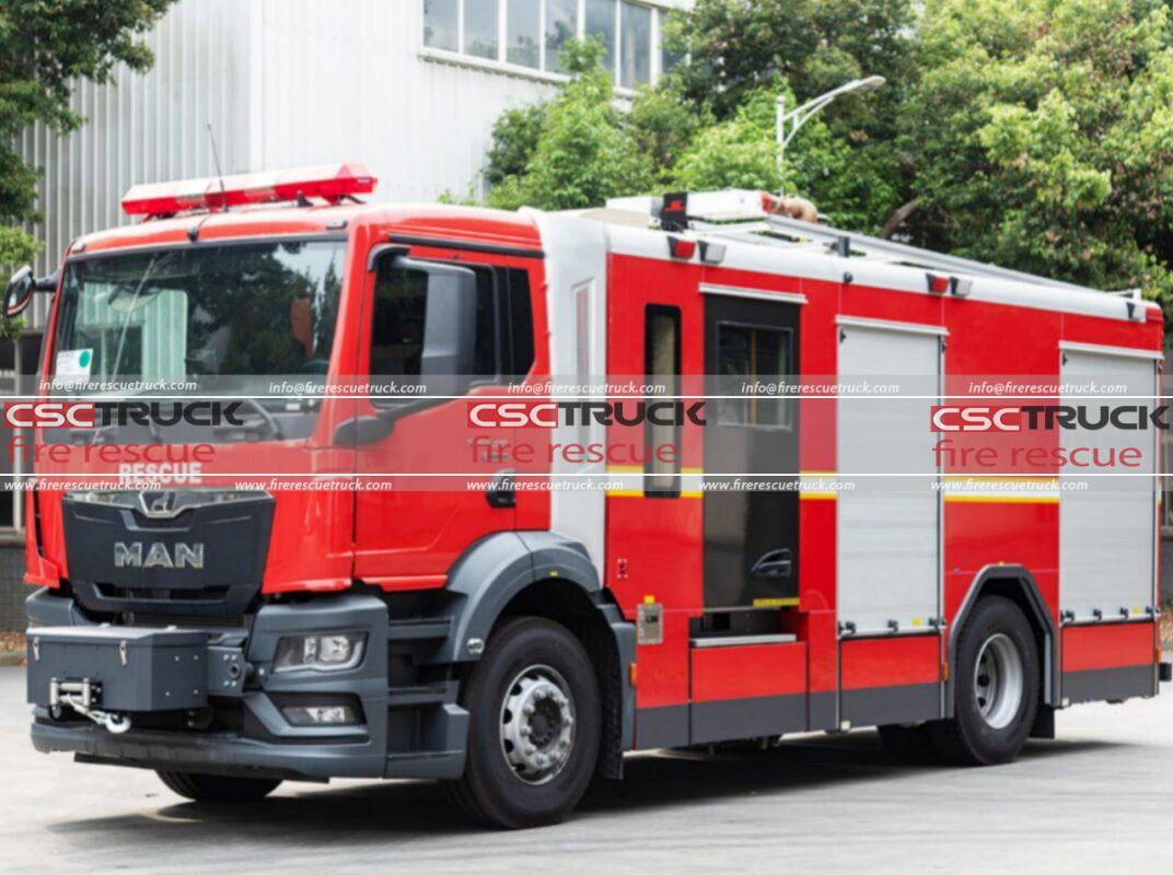 MAN 5ton CAFS Tanker Fire Truck