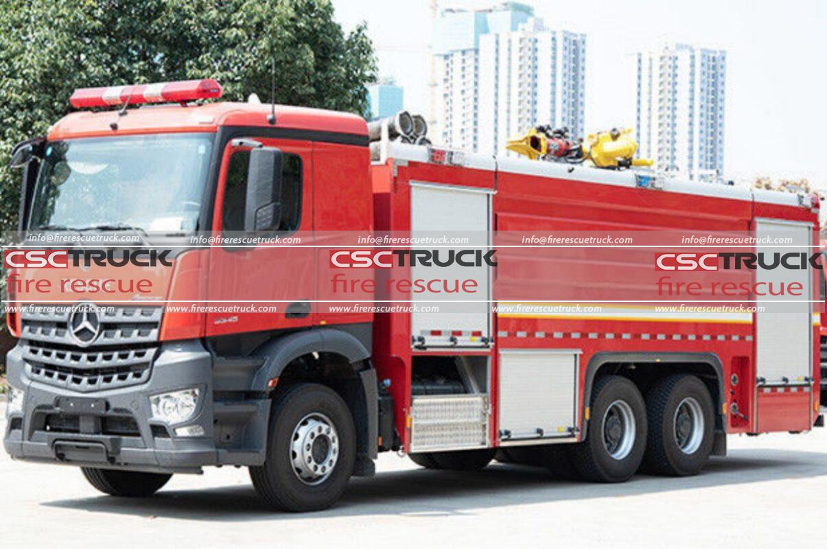 Mercedes-Benz 16000L Water Foam Fire Engine