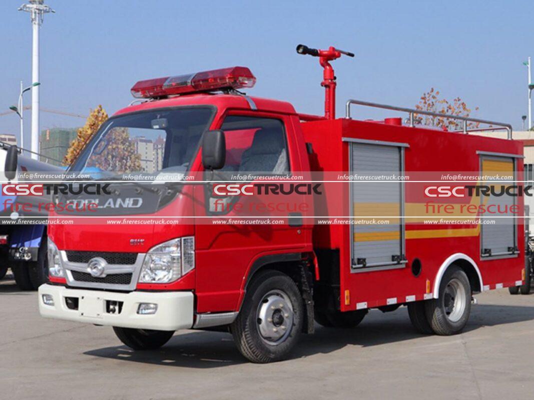 2 CBM Mini Water Tender Fire Truck