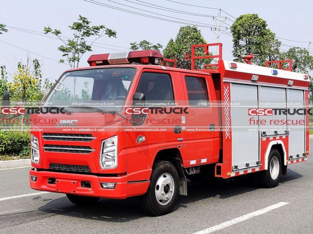 3CBM Small Water Tender Fire Truck