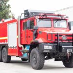 Wildland မီးသတ်ကားများ ရောင်းရန်ရှိသည် - လျင်မြန်စွာ တောမီးလောင်ကျွမ်းမှုကို တုံ့ပြန်ရန်အတွက် တည်ဆောက်ထားသော ကြံ့ခိုင်သော လမ်းကြမ်း မီးသတ်ယာဉ်များ 6x6 Wildland မီးသတ်အင်ဂျင်တပ်ဆင်ထားသော 6ton PALFINGER Crane (2)ခု