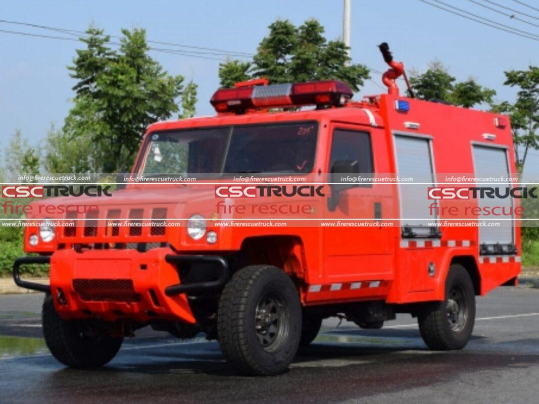 BAIC 4x4 1t Water Tender Fire Truck (2)
