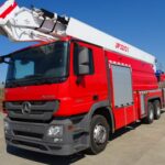 Professional Tower Fire Truck for Sale – Long-Reach, Safe & Efficient Aerial Operations Benz 32M Water Foam Tower Fire Truck