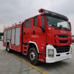 ISUZU FVR 6ton Water Foam Tanker Fire Truck (4)