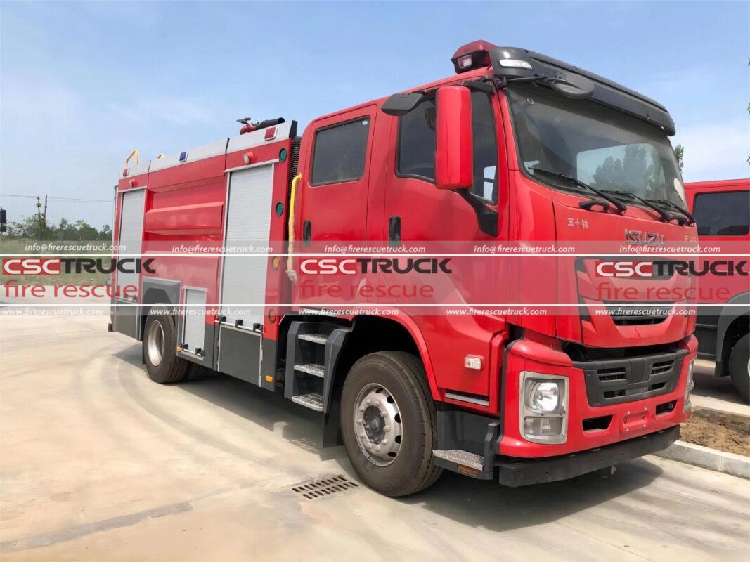 ISUZU FVR 8 CBM Pumper Fire Truck (2)