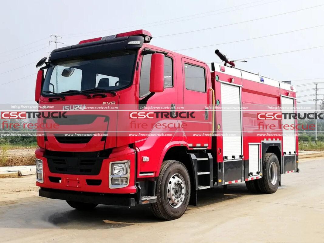 ISUZU FVR 8 CBM Pumper Fire Truck