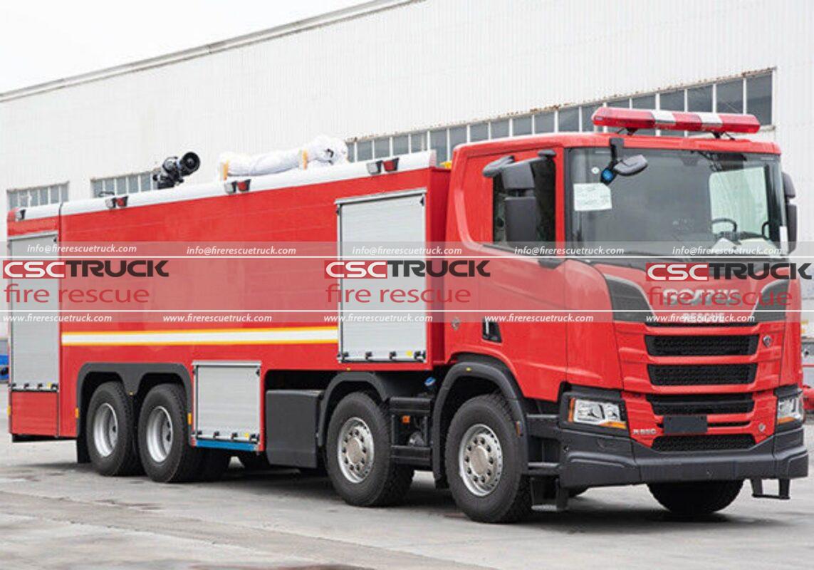 SCANIA 12 Wheelers 25000L Water Foam Fire Truck
