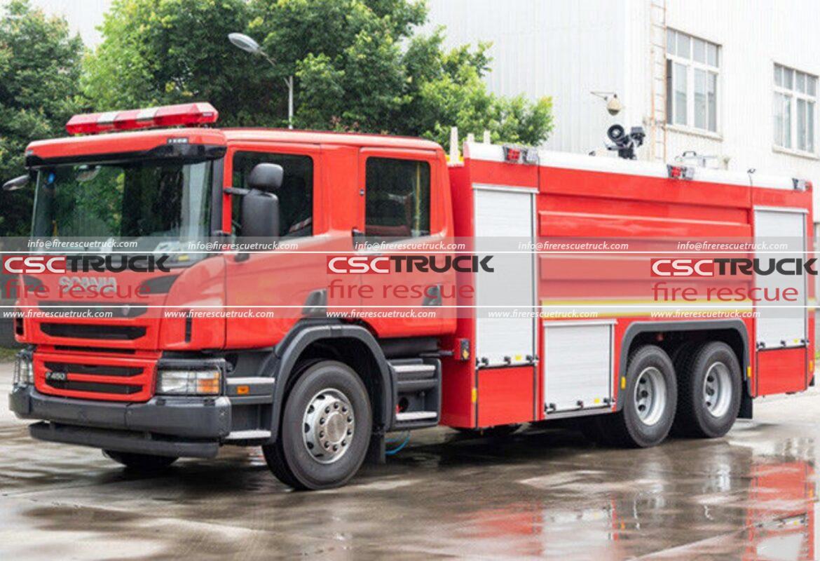 SCANIA Crew Cab 12000L Water Firetruck