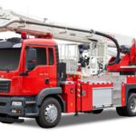 High-Rise Tower Ladder Fire Truck for Sale – Maximum Reach, Superior Stability & Safety SITRAK 32M Aerial Platform Fire Truck