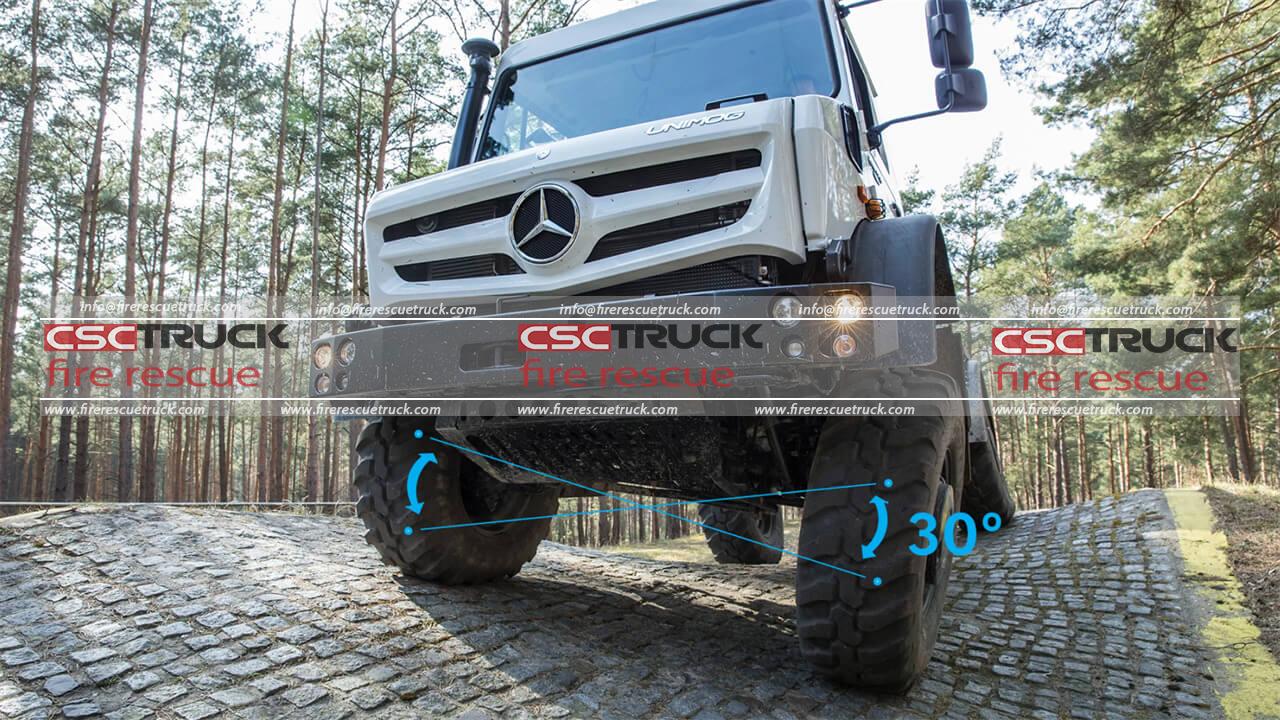 Unimog U5023 4X4 Forest Service Fire Truck​04