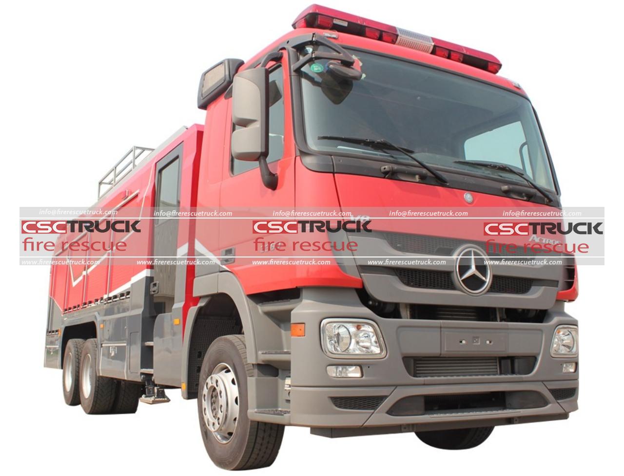 Benz 8Ton Foam Fire Truck