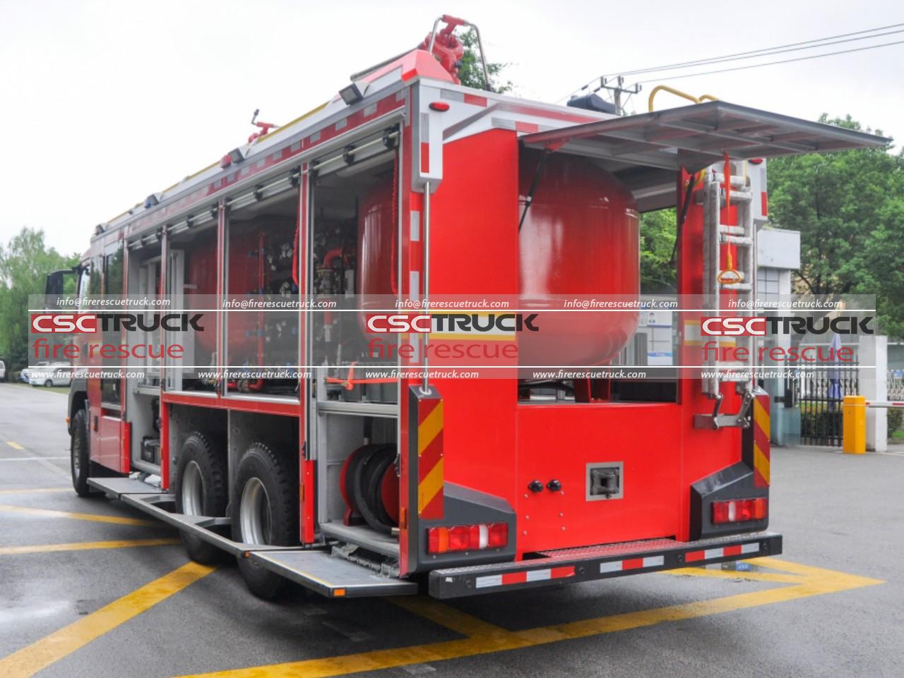 SITRAK 3t Dry Powder Tanker Fire Truck (3) SITRAK 3t Dry Powder Tanker Fire Truck (3)