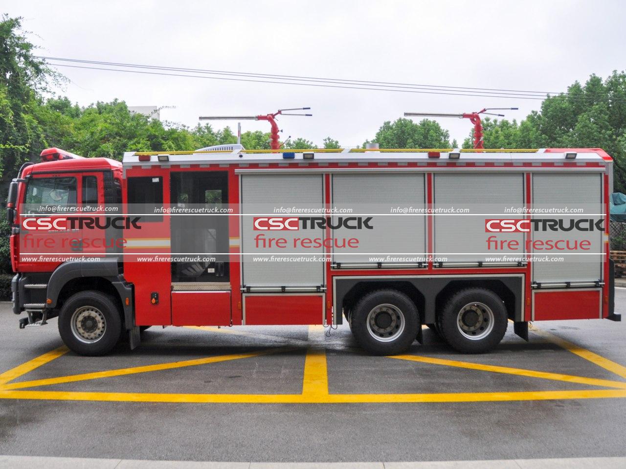 SITRAK 3t Dry Powder Tanker Fire Truck (5) SITRAK 3t Dry Powder Tanker Fire Truck (5)