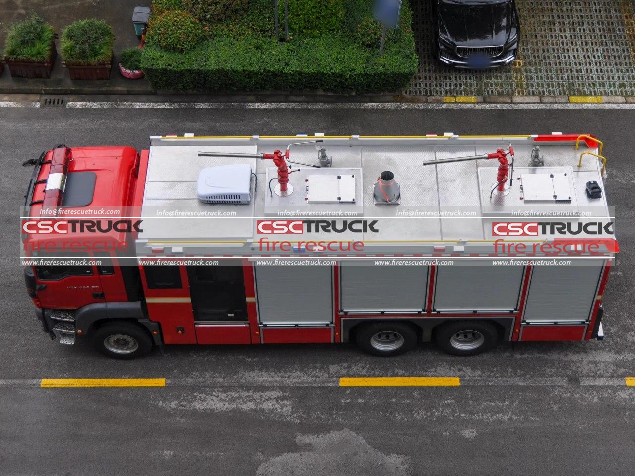SITRAK 3t Dry Powder Tanker Fire Truck (6) SITRAK 3t Dry Powder Tanker Fire Truck (6)