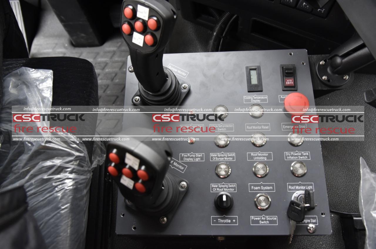 6x6 SHACMAN X3000 Airport Fire Truck (8)