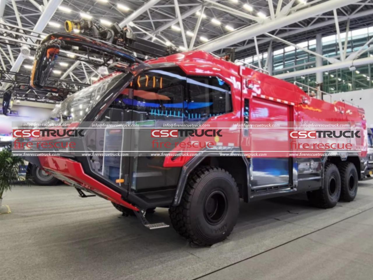 Ziegler 6X6 14000L Airport Firefighting Truck​ (4)