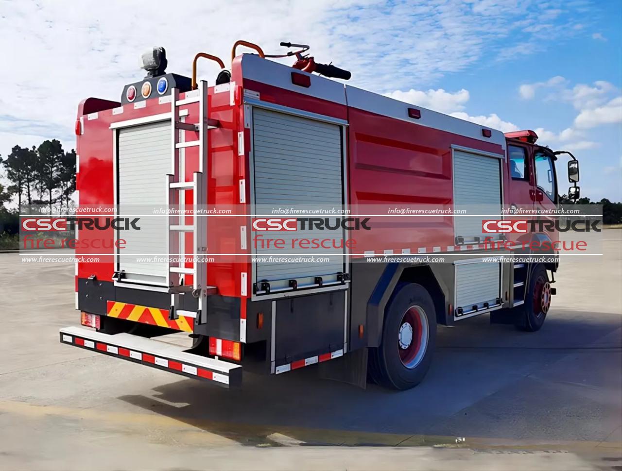 4x4 6 CBM Water Fire Truck (4) 4x4 6 CBM Water Fire Truck (4)