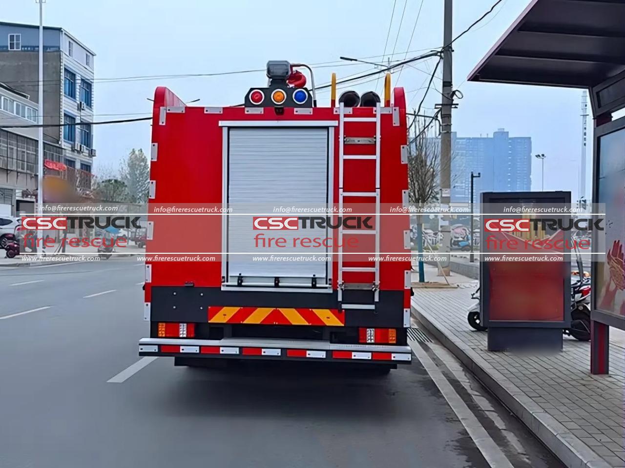 4x4 6 CBM Water Fire Truck (5) 4x4 6 CBM Water Fire Truck (5)