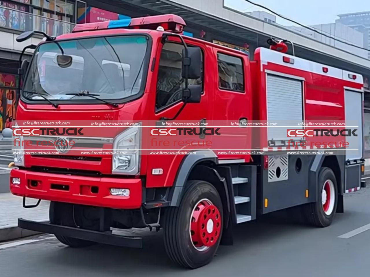4x4 6 CBM Water Fire Truck 4x4 6 CBM Water Fire Truck