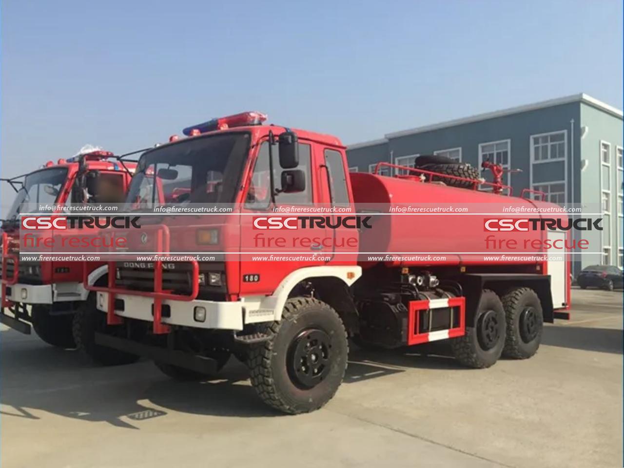 6x6 12000L Water Tanker Fire Engine (2)