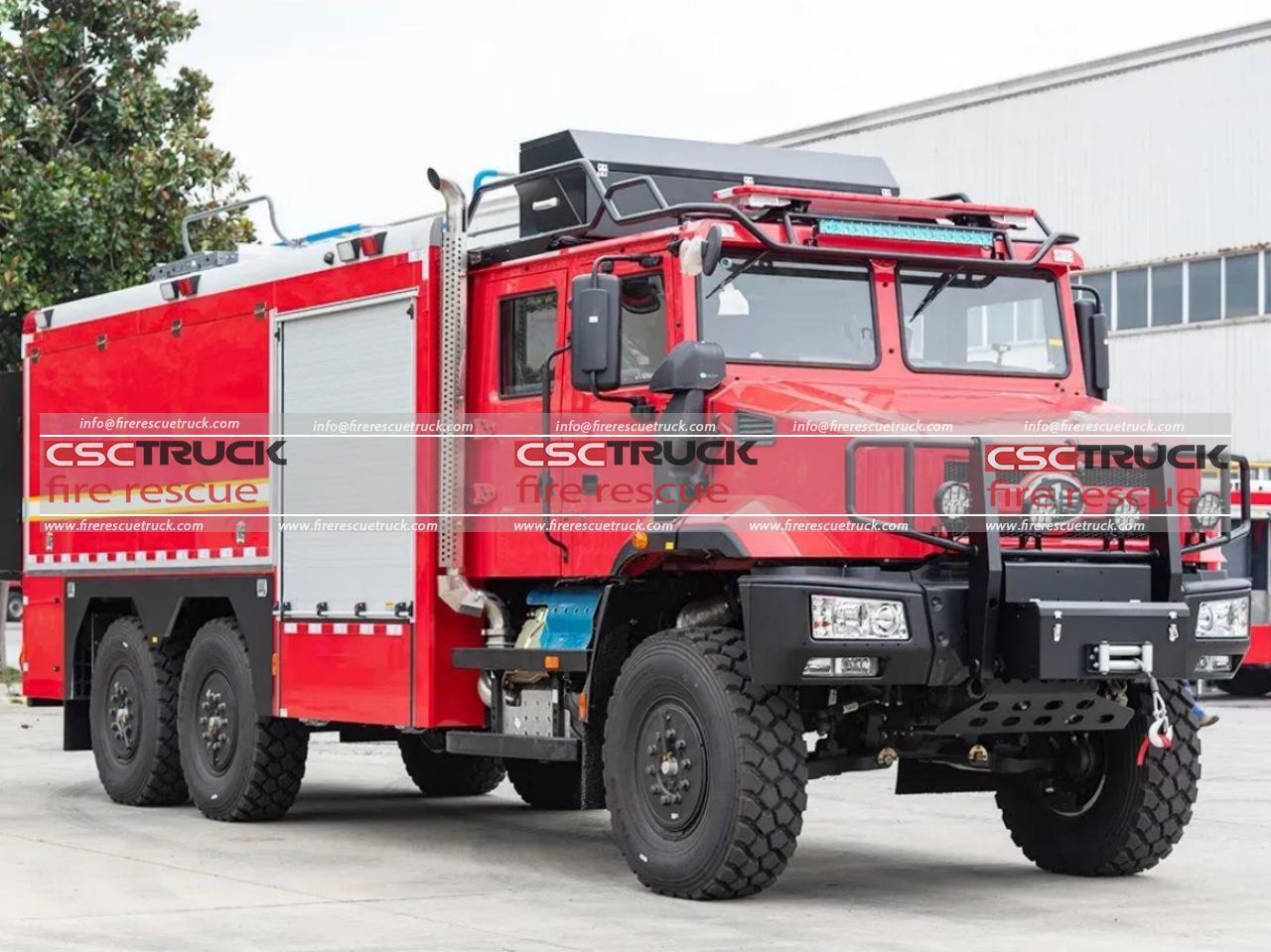 6x6 17T Payload Wildland Fire Truck (2)