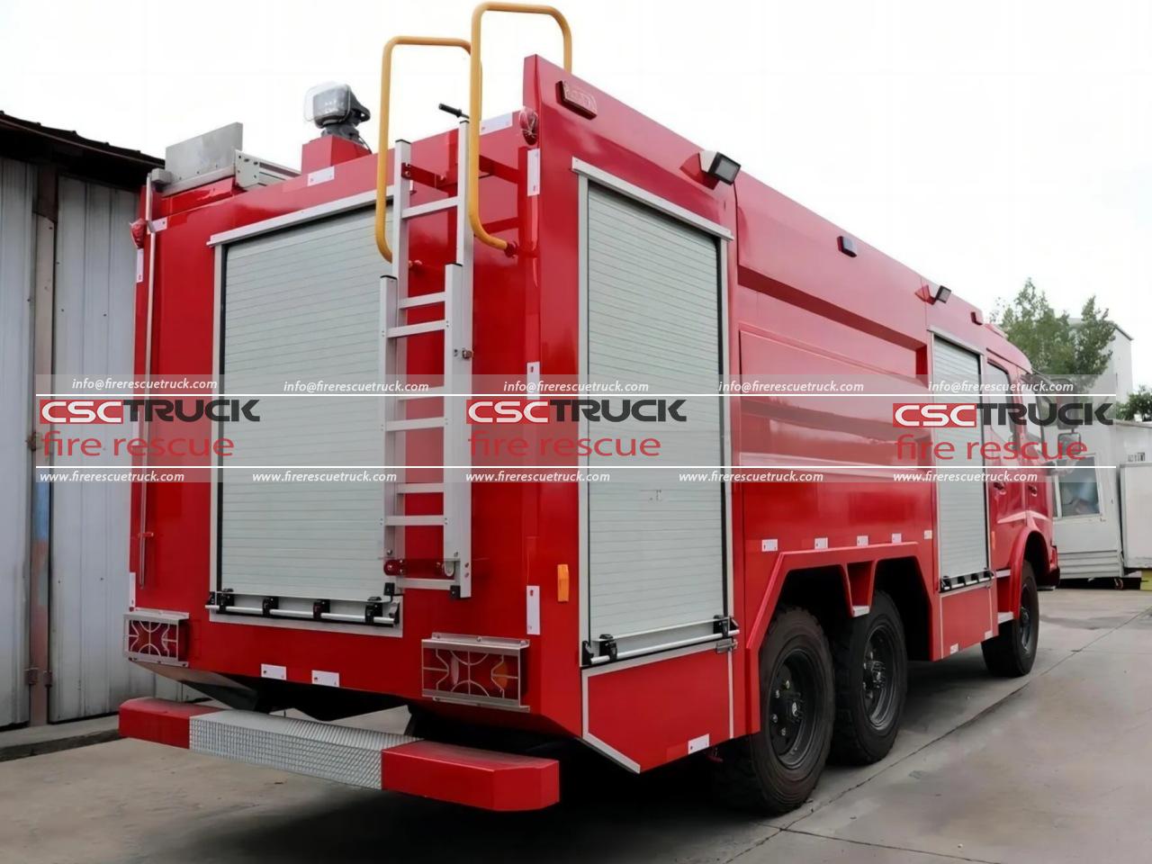 6x6 5CBM Off Road Water Fire Truck (4) 6x6 5CBM Off Road Water Fire Truck (4)