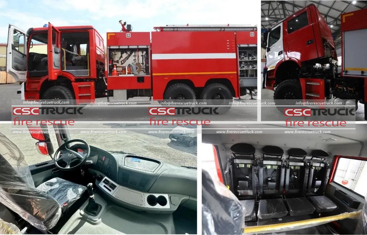 Beiben 6x6 9000L Airport Emergency Vehicle (4) Beiben 6x6 9000L Airport Emergency Vehicle (4)