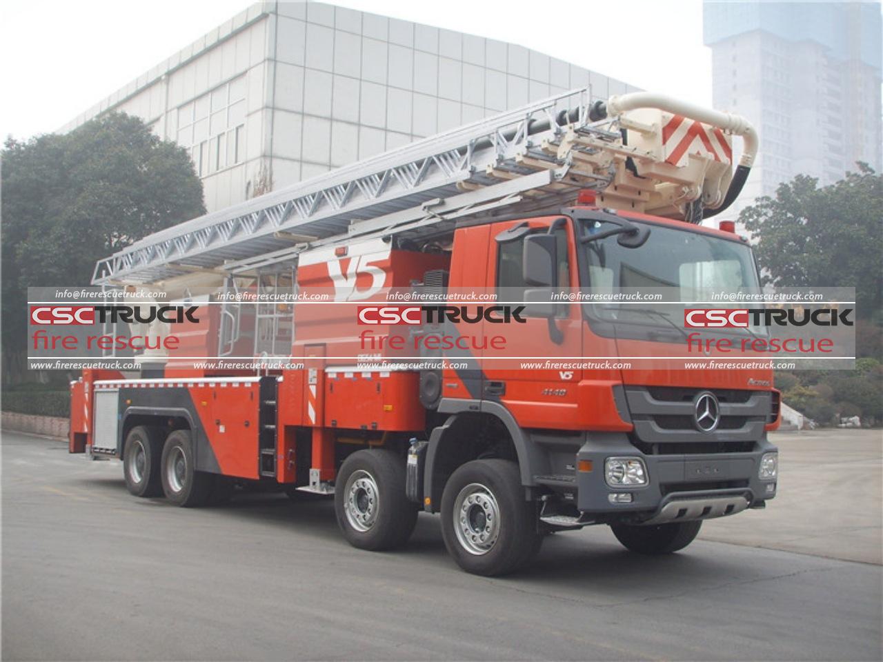 Benz 54M Telesquirt Fire Truck (2)