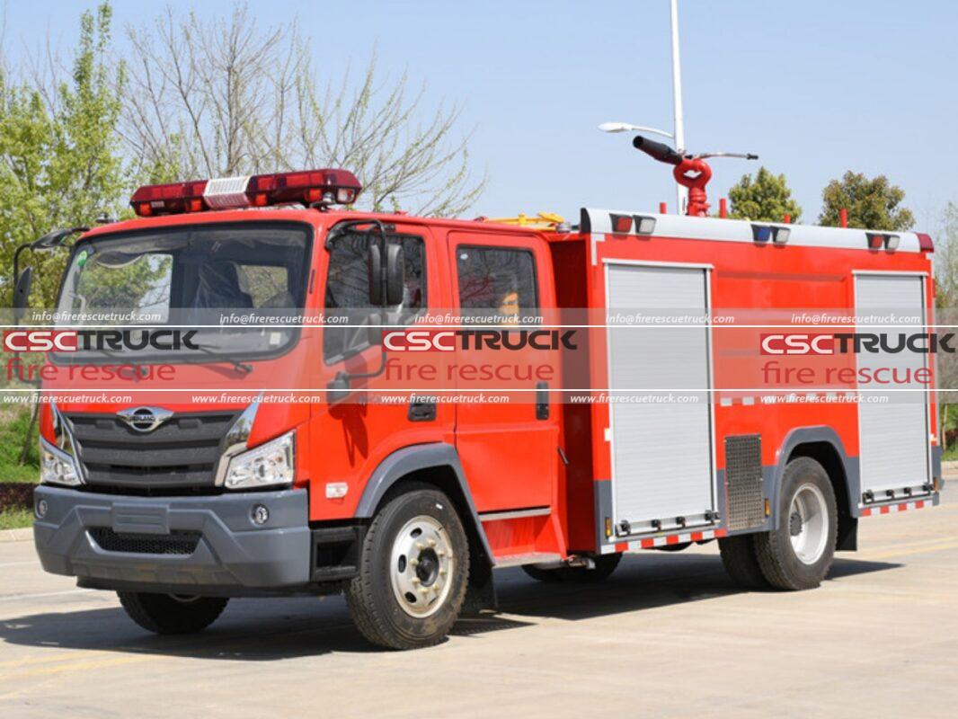 Foton 6ton Water Tender Fire Truck