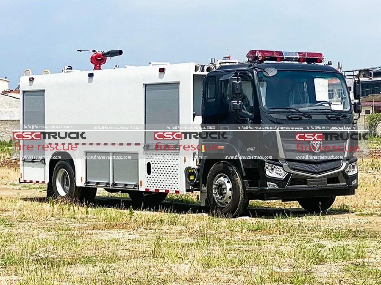 Foton Auman 6CBM Water Tanker Fire Truck (2)