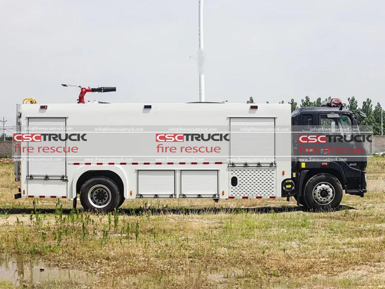 Foton Auman 6CBM Water Tanker Fire Truck (5) Foton Auman 6CBM Water Tanker Fire Truck (5)