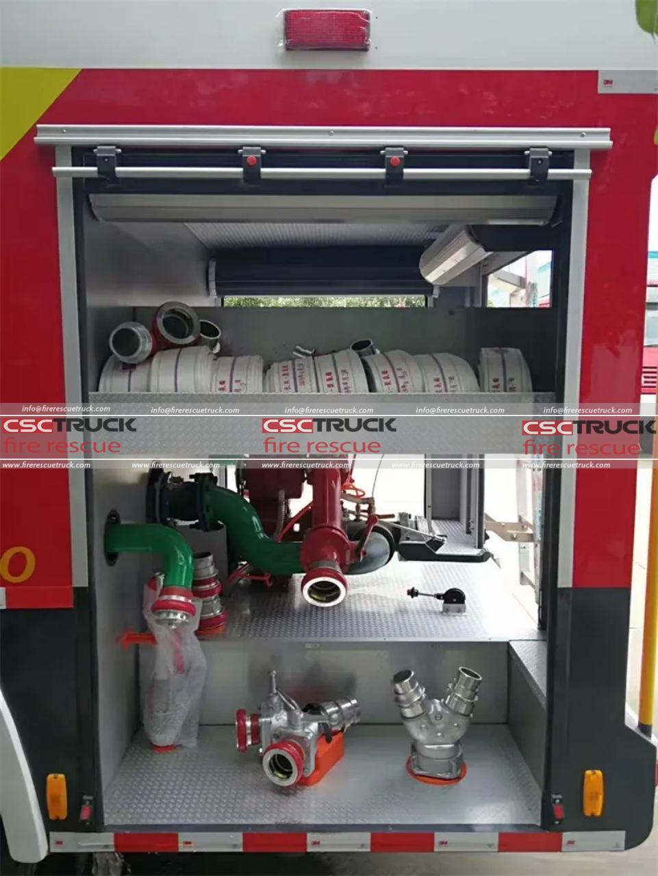 HOWO 10 Wheelers 16 CBM Water Foam Fire Tender (7)
