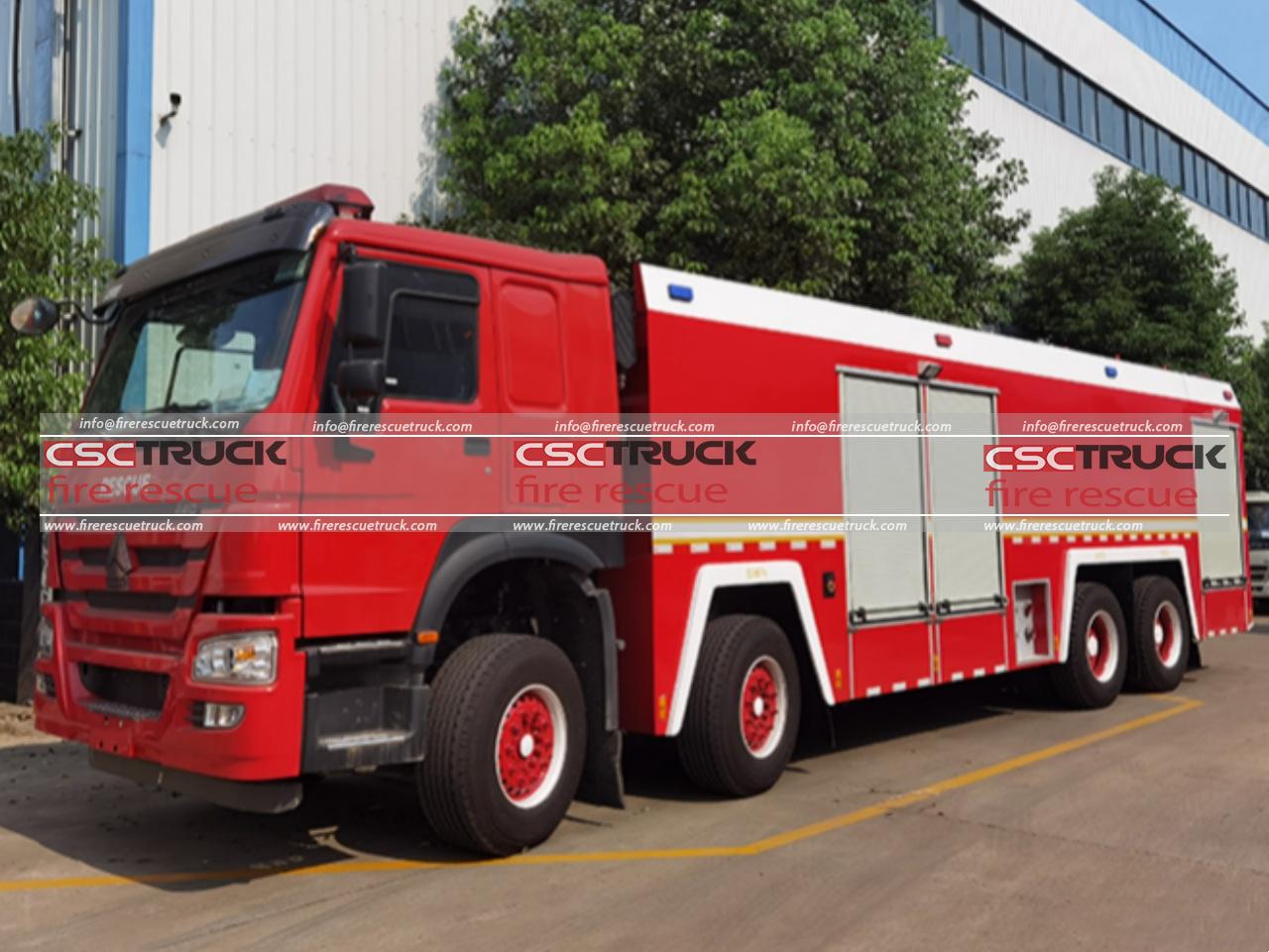 HOWO 12 Wheelers 23 CBM Fire Truck Tanker​