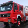 HOWO 4x4 8000L Water Foam Tanker Fire Truck