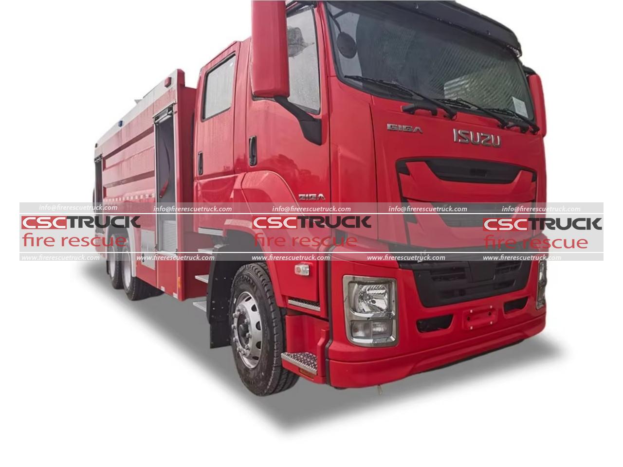 ISUZU GIGA 14 CBM Water Foam Tanker Fire Truck (3) ISUZU GIGA 14 CBM Water Foam Tanker Fire Truck (3)