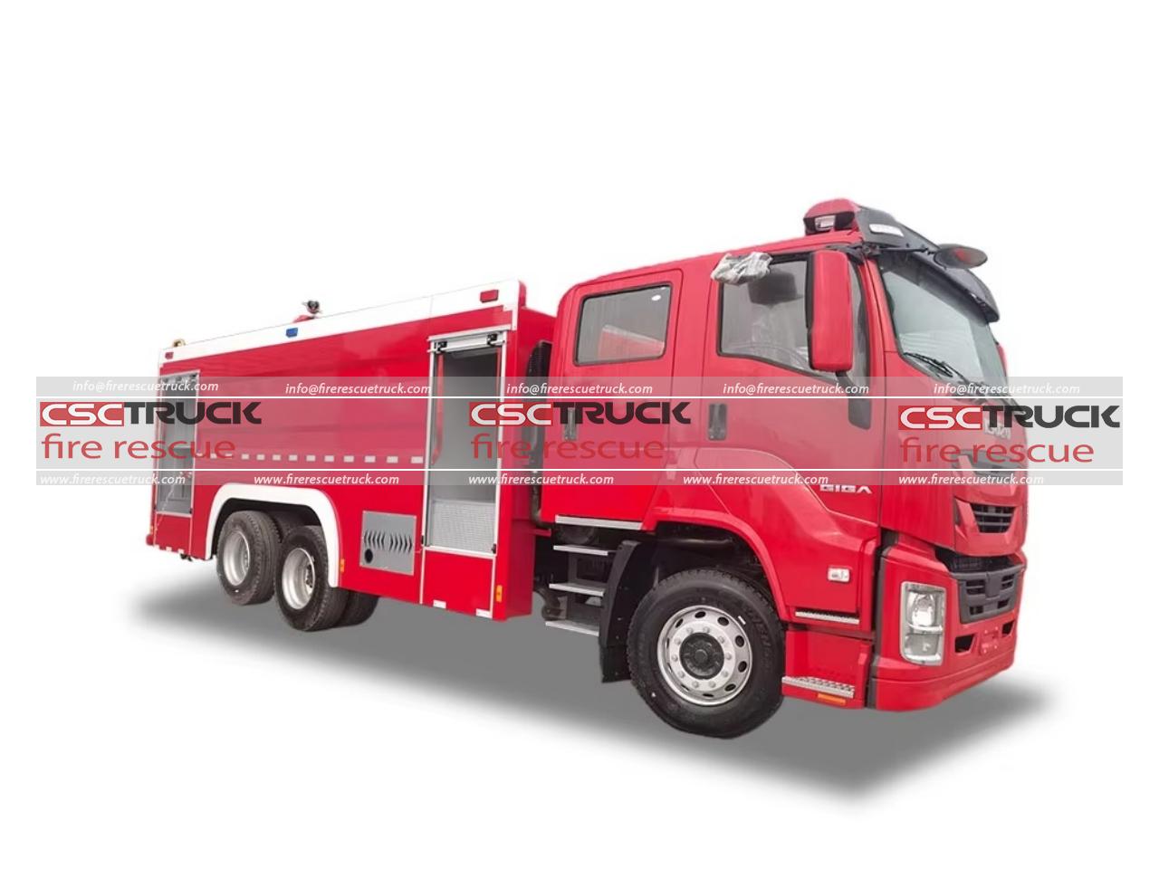ISUZU GIGA 14 CBM Water Foam Tanker Fire Truck (4) ISUZU GIGA 14 CBM Water Foam Tanker Fire Truck (4)