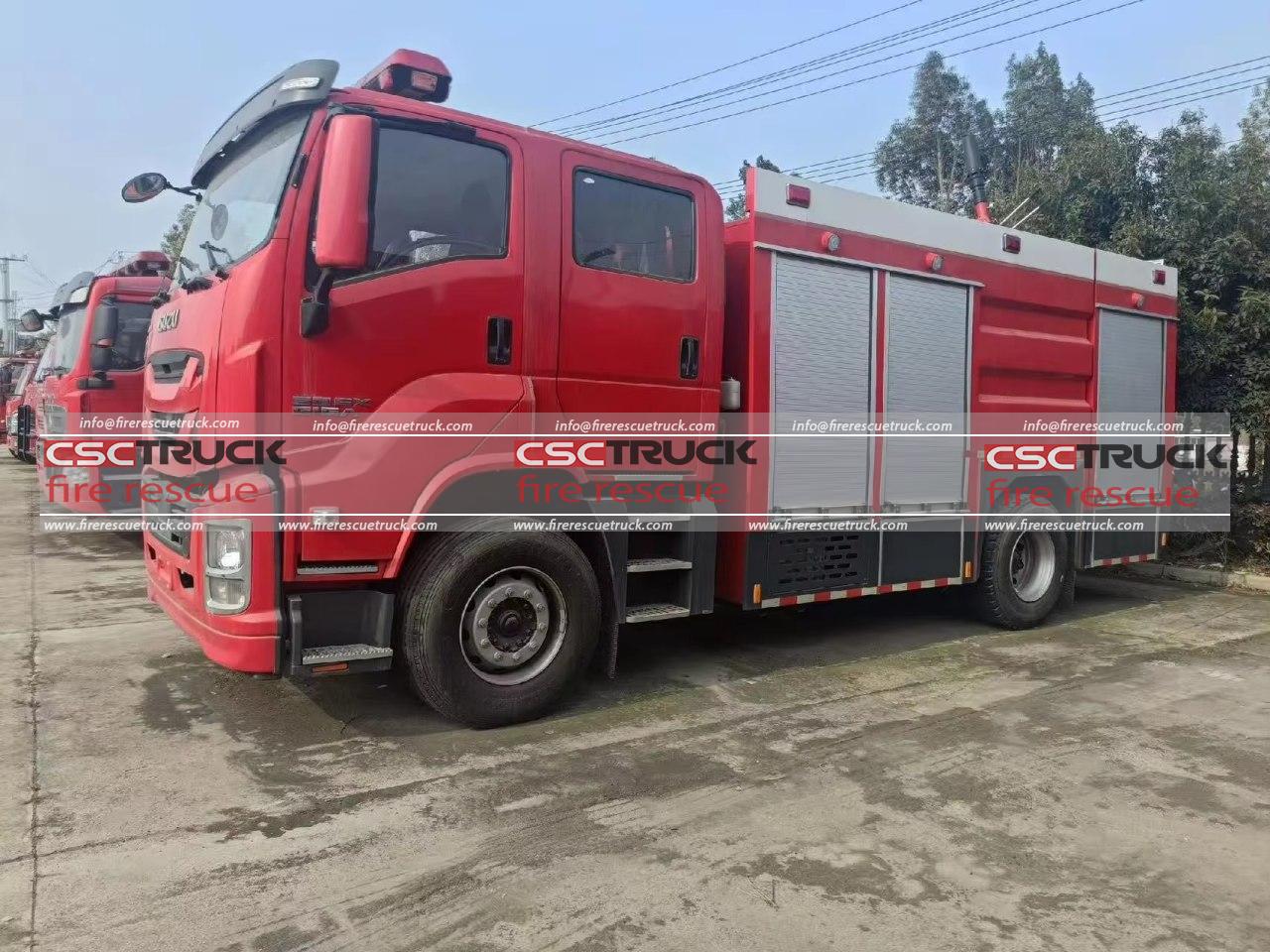 ISUZU GIGA 5 CBM Foam Fire Tender (4) ISUZU GIGA 5 CBM Foam Fire Tender (4)