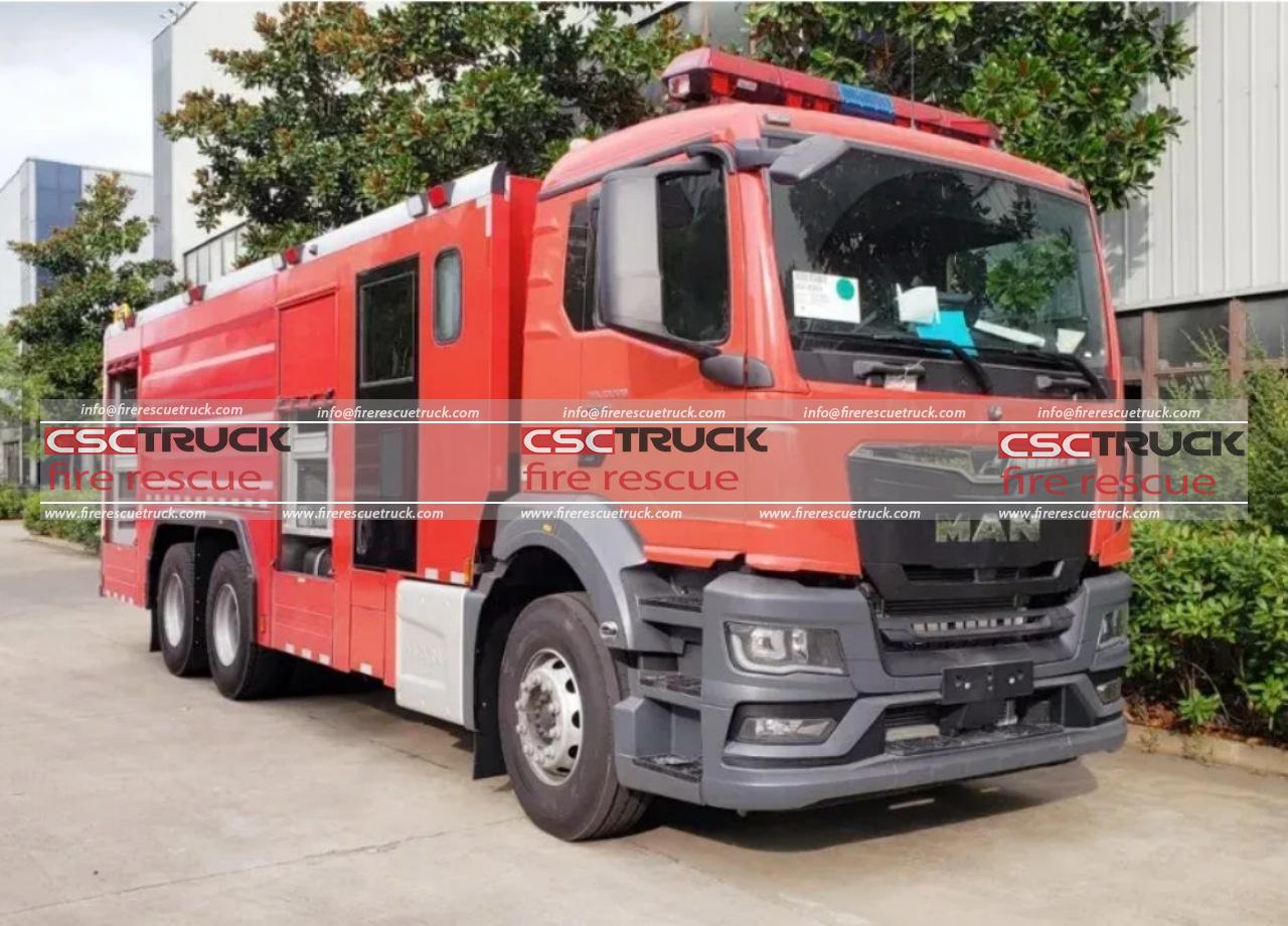 MAN 10 Wheelers 8000L Aircraft Fire Truck (2)