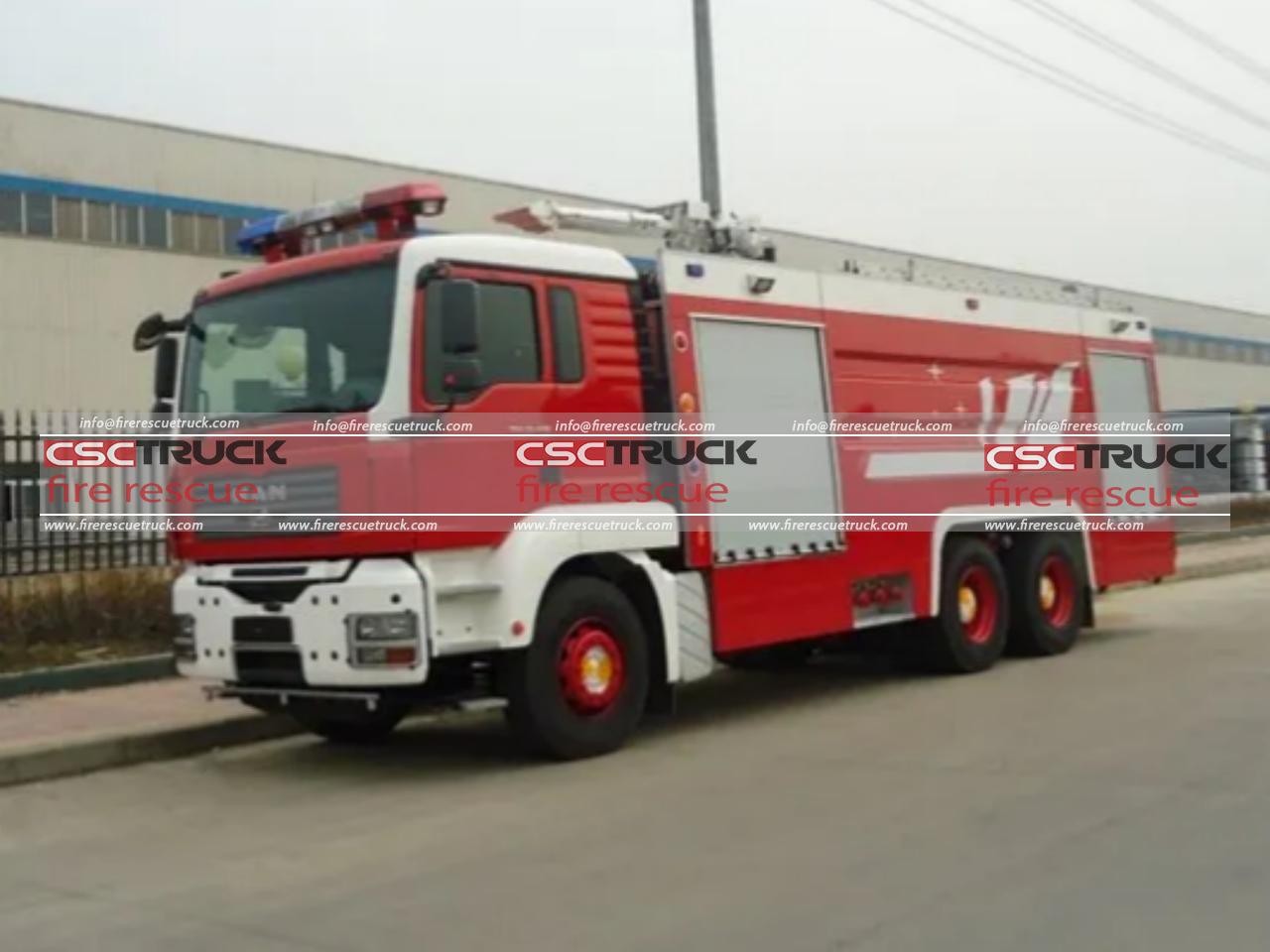 MAN 8000L Airport Rescue Fire Truck (2)