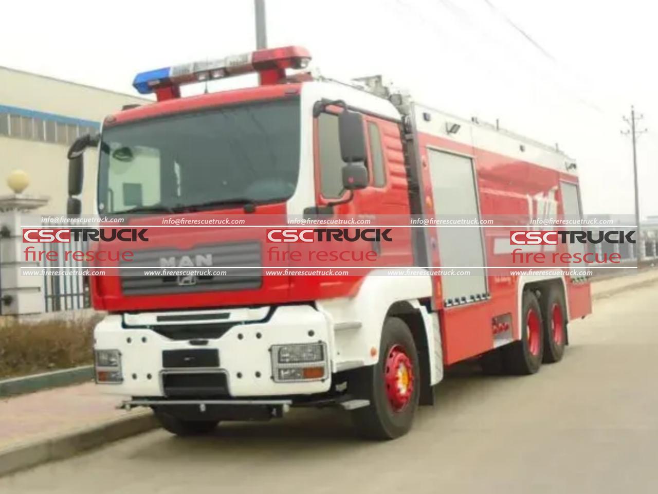 MAN 8000L Airport Rescue Fire Truck