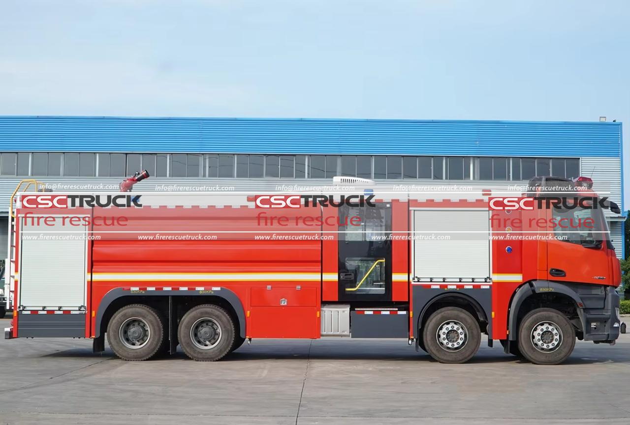 Mercedes Benz 18T Water Foam Tank Fire Vehicle (5) Mercedes Benz 18T Water Foam Tank Fire Vehicle (5)