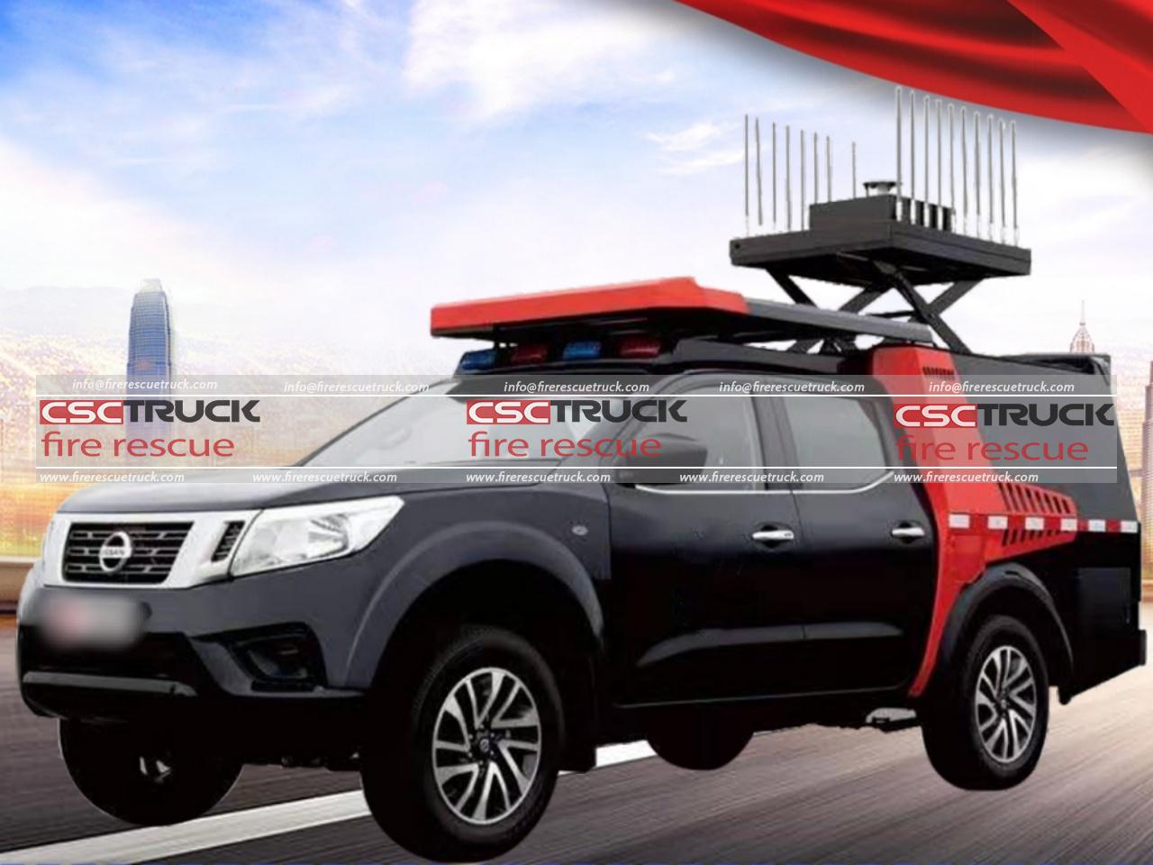 NISSAN Drone Detector​ Radio Detection Vehicle