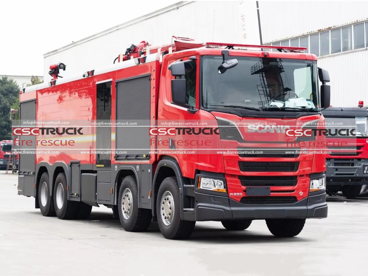 SCANIA 20000L Water Foam Tender Fire Truck (2)