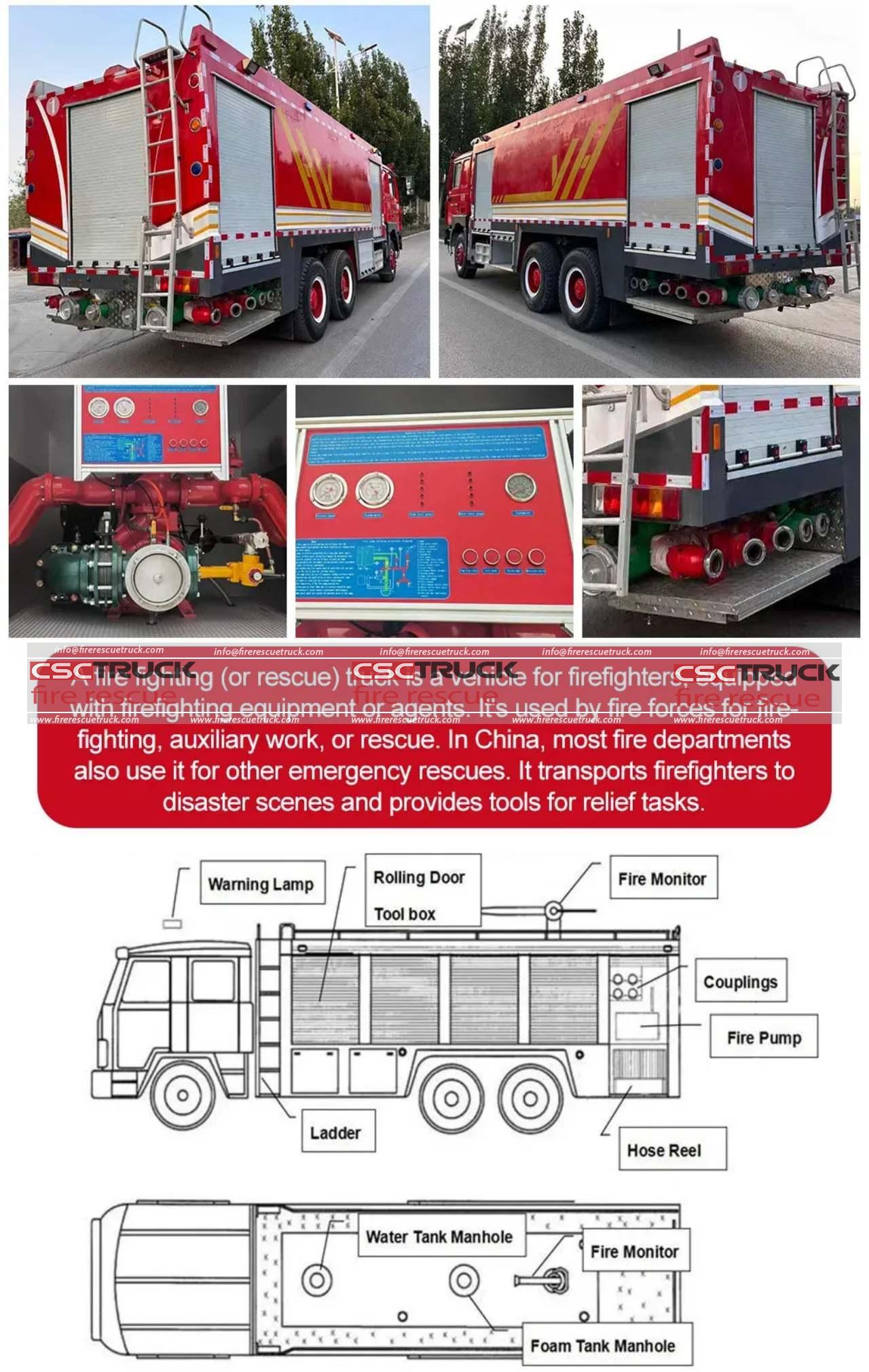SHACMAN F3000 15 CBM Mobile Foam Concentrate Supply Vehicle (7)