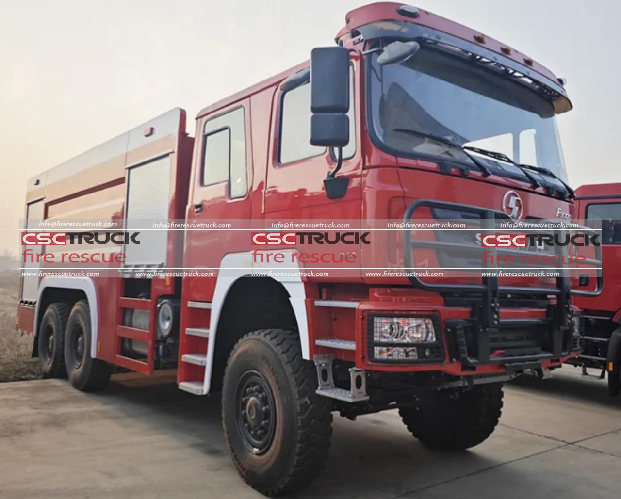 SHACMAN F3000 6x6 16000L Water Tanker Fire Truck (2)
